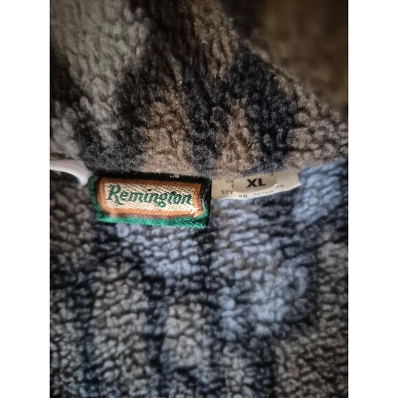 Remington VTG Fleece Moss Oak Camo 2pc Suit Polar Plus Insulated Outdoor Suit XL - Picture 12 of 12